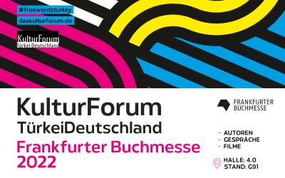 Das Kulturforum mit Stand auf der Frankfurter Buchmesse 2022 vertreten
