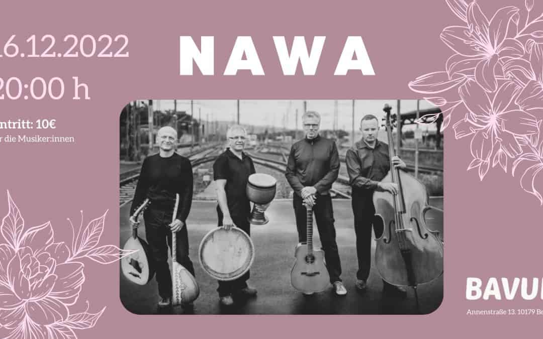 Konzert: NAWA im Bavul Berlin