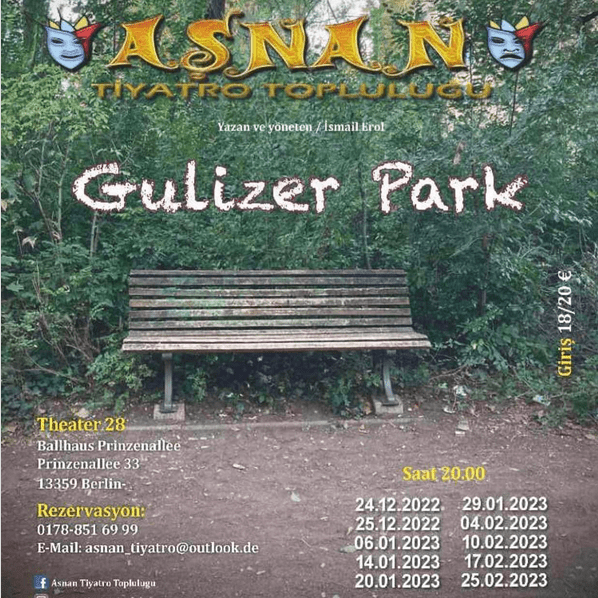 Theater-Premiere: „Gulizer Park“ vom Asnan Tiyatro Toplulugu
