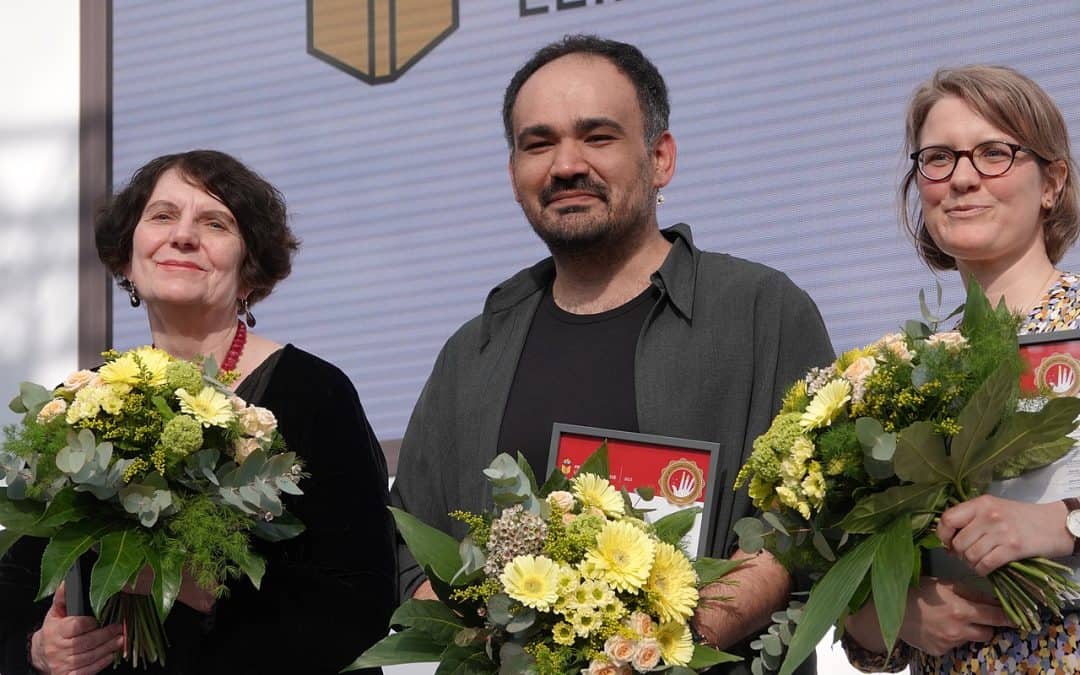 Dinçer Güçyeter mit Preis der Leipziger Buchmesse ausgezeichnet